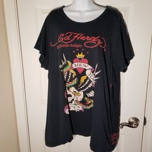 3X ED HARDY Tee